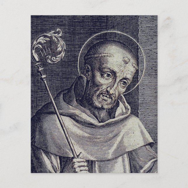 Papier Saint Bernard de Clairvaux (Devant)