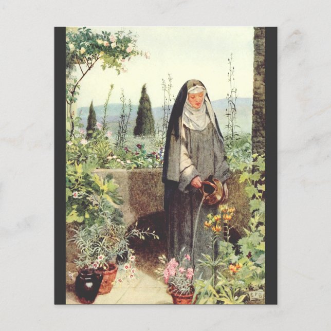 Papier Saint-Catherine de Sienne (Devant)