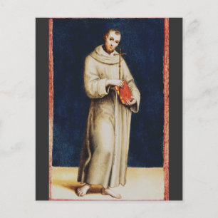 Papier Saint François d'Assise par Raphaël Art de la Rena