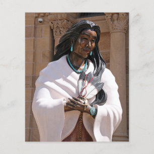 Papier Saint Kateri Tekakwitha