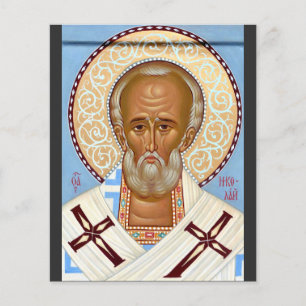 Papier Saint Nicolas de Myre Art Orthodoxe Premium