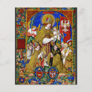 Papier Saint Stanislas Évêque et Martyr Beaux-Arts