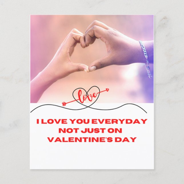 Papier Saint Valentin (Devant)