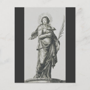 Papier Sainte Agathe de Sicile Grâce Volcanique Art