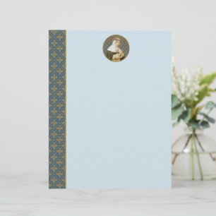 Papier Sainte Catherine de Sienne (BK 19) (Style 1, feuil