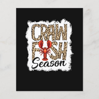 Papier Saison de l'écrevisse blanchie Ébullition de l'écr