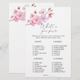 Papier Sakura - Qu'y a-t-il dans votre jeu de bourse ?