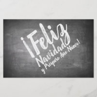 Saludos De Navidad en La Pizarra