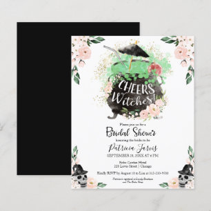 Papier Saluer Sorcières Fête des mariées Budget Invitatio