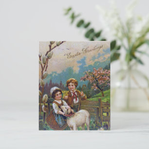 Papier Salutations de Pâques 1908