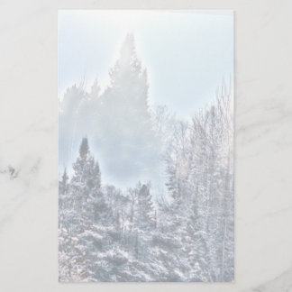 Papier Scène hivernale