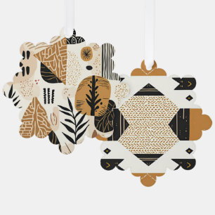 Papier-Schmuckkarte Ornament Karte