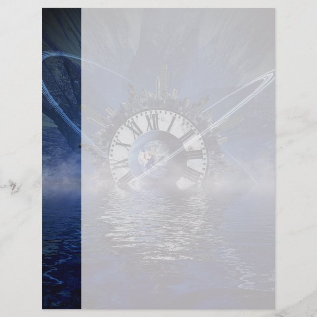 Papier Sci-Fi Time Splash (Devant)