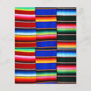 papier scrapbook à rayures serape