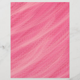 Papier scrapbook Champs de blé roses Page recto-ve