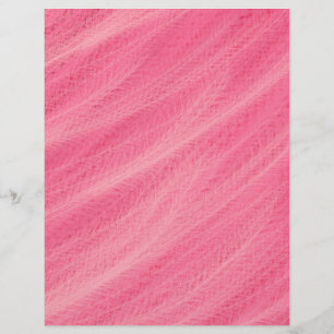 Papier scrapbook Champs de blé roses Page recto-ve