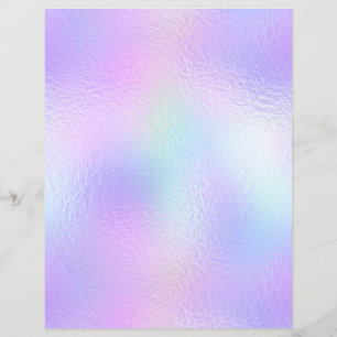 Papier scrapbook Faux Foil Iridescent N° 54