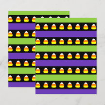 Papier scrapbook sucré bonbon de Halloween
