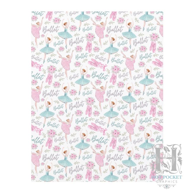 Papier scrapbooking de ballet (Créateur téléchargé)