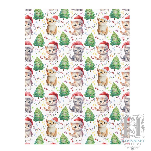 Papier scrapbooking de Noël de chat (Créateur téléchargé)