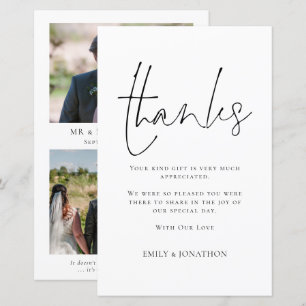 Papier Script BUDGET Mariage 3 Collage Photo Citation Mer