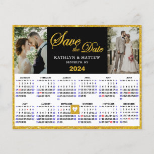 Papier Script élégant du budget 2024 Calendrier Enregistr