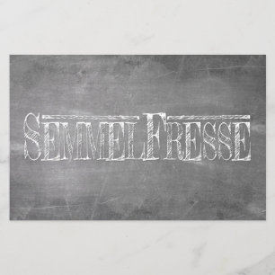 Papier Semmelfresse - blanc