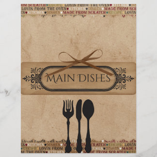 Papier Séparateurs de Recette Faite Maison