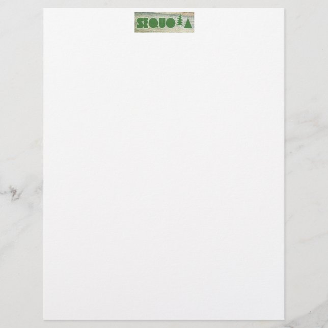 Papier Séquoia (Devant)