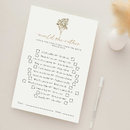 Papier Serait-Elle Plutôt Love is in Bloom Shower de Mari