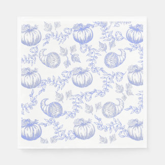 Papier Serviette de déjeuner en toile Blue Pumpkin