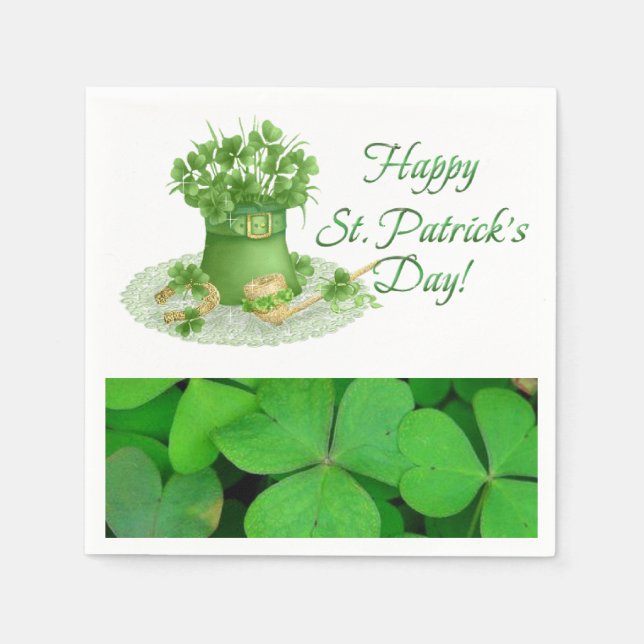 Papier Servietten St. Patrick's Day (Vorderseite)