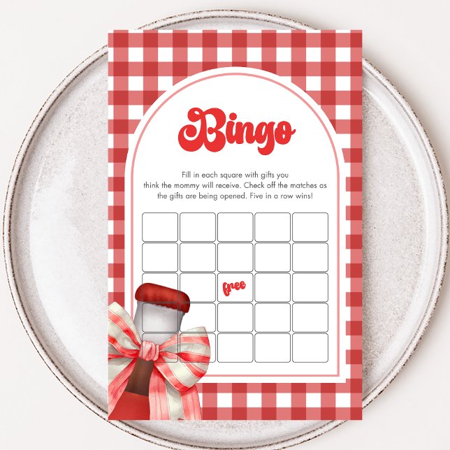 Papier She's Ready to Pop Baby Shower Bingo Game (She's Ready to Pop Baby Shower Game)