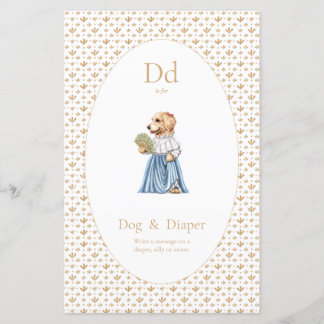 Papier Signalisation de table - couches