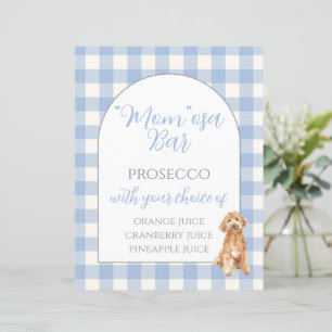 Papier Signes supérieurs de la table de baby showers