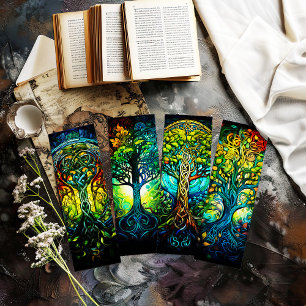 Papier Signets irlandais, Celtic Tree of Life Signets s2