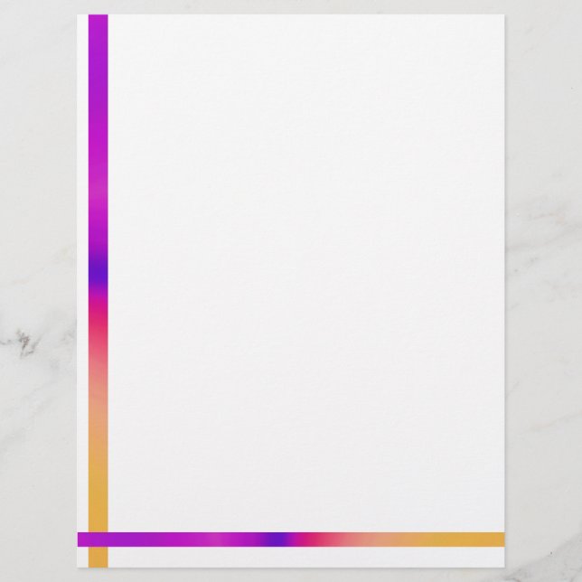 Papier Simple et élégant (Devant)