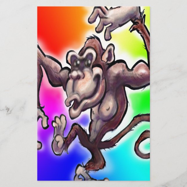 Papier Singe idiot (Devant)