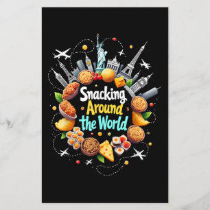 Papier Snacking Autour Du Monde Fast Food Travel Travele