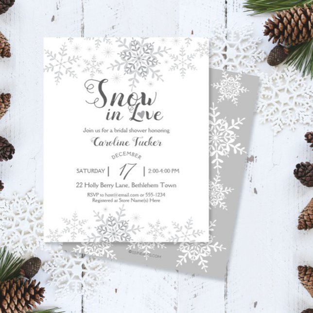 Papier Snowflakes hiver neige en amour Fête des mariées I (Créateur téléchargé)