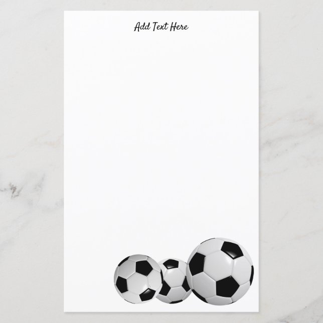 Papier Soccer Ball Sport (Devant)