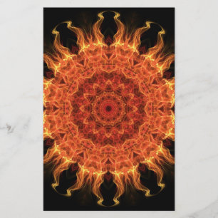 Papier Soleil flamboyant