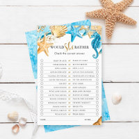 Sous la mer, préférerait-elle jouer à la Fête des