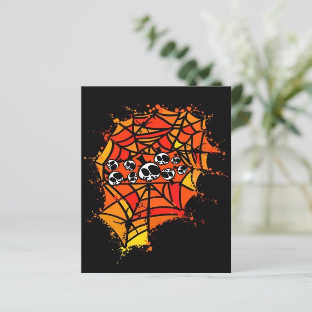 Papier Spider | Skull (Debout devant)