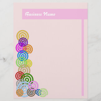 Papier Spirales colorées