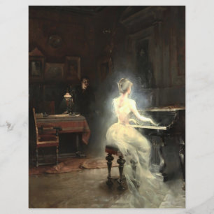 Papier Spirit par George Roux 1885 Scrapbook Paper