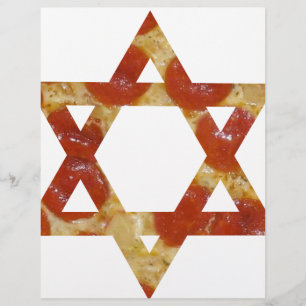 Papier star de la pizza de david