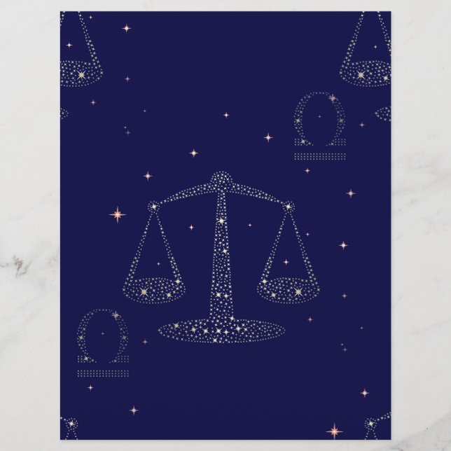 Papier stars libra (Devant)