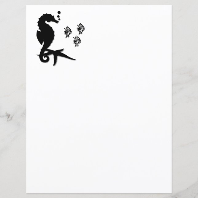 Papier Stationnement de Seahorse (Devant)