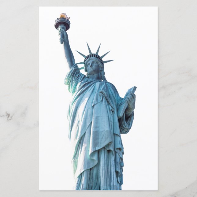 Papier Statue de la liberté    (Devant)